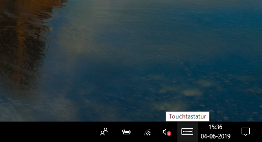 Tastatur tablettilstand Windows