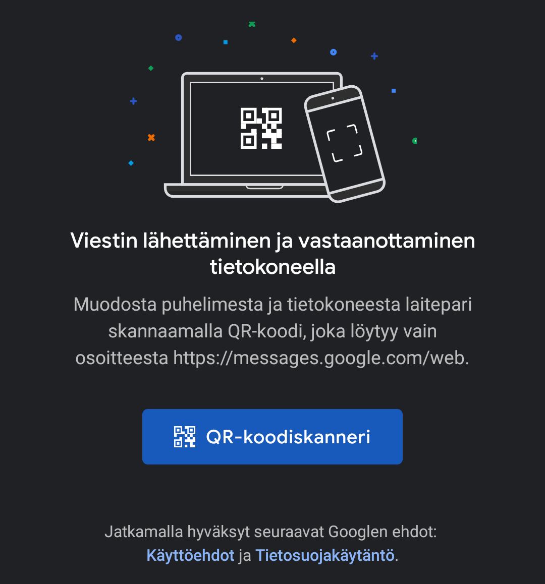 QR-skanneri