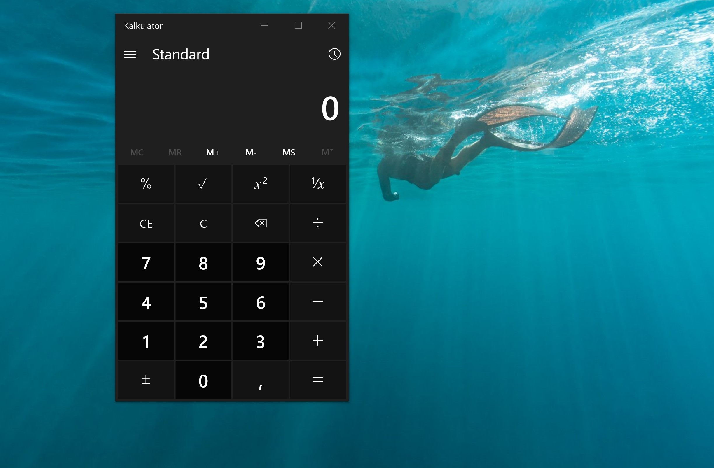 Kalkulator Windows 10
