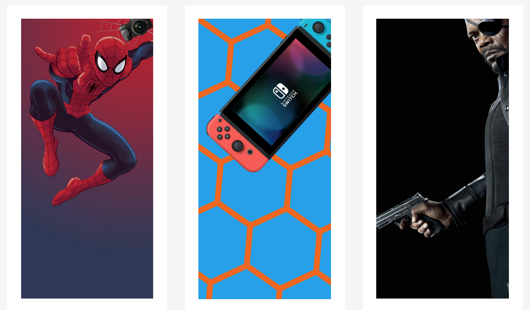 wallpapers til Samsung Galaxy S10