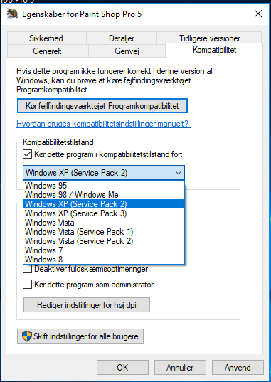 kompatibilitetsläge