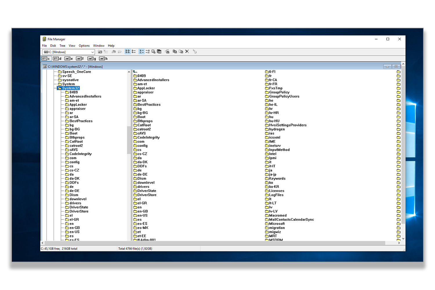 Få den originale Stifinder i Windows 10