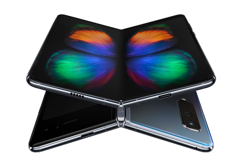Samsung Galaxy Fold med vikbar skärm