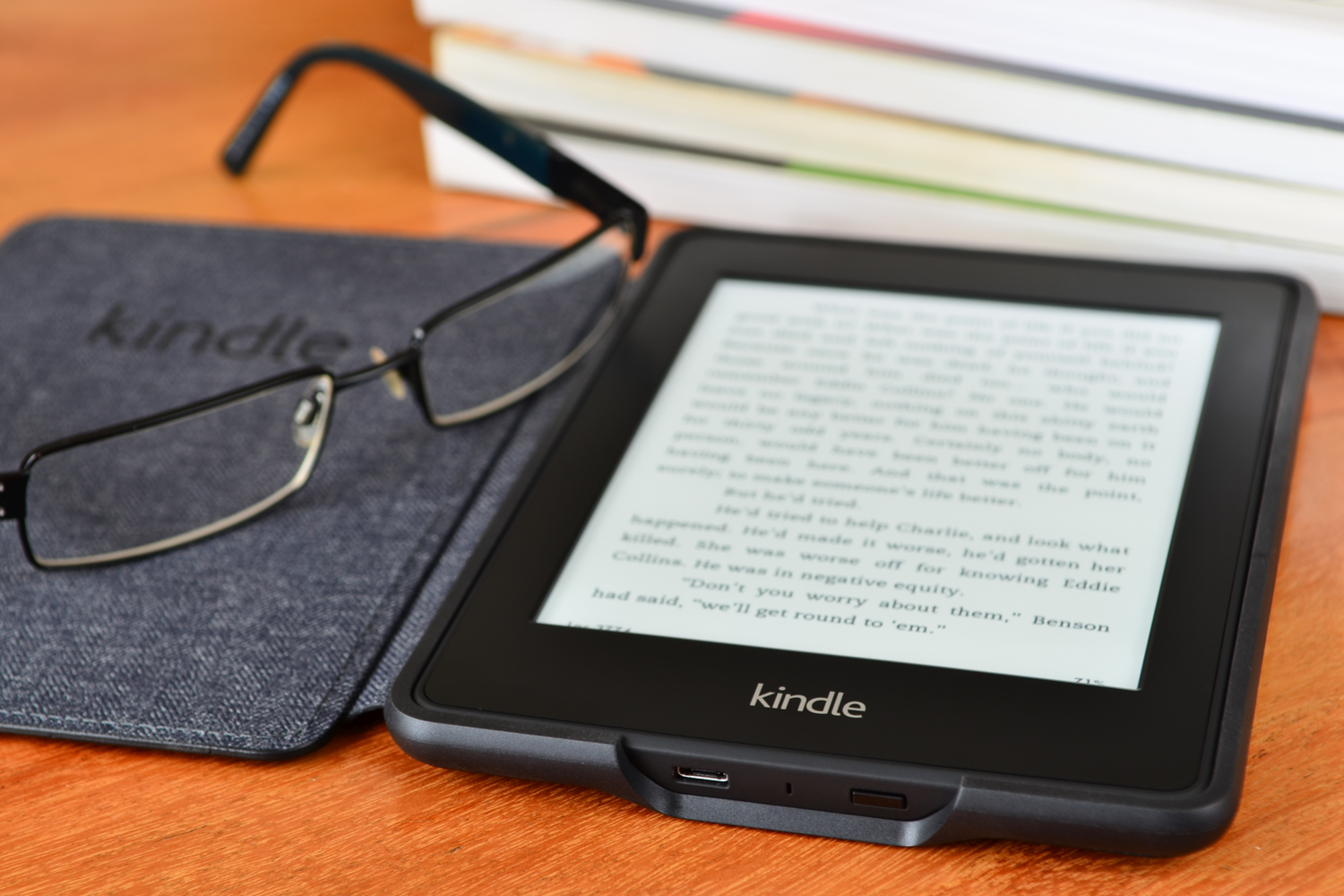 Kindle e-bogslæser