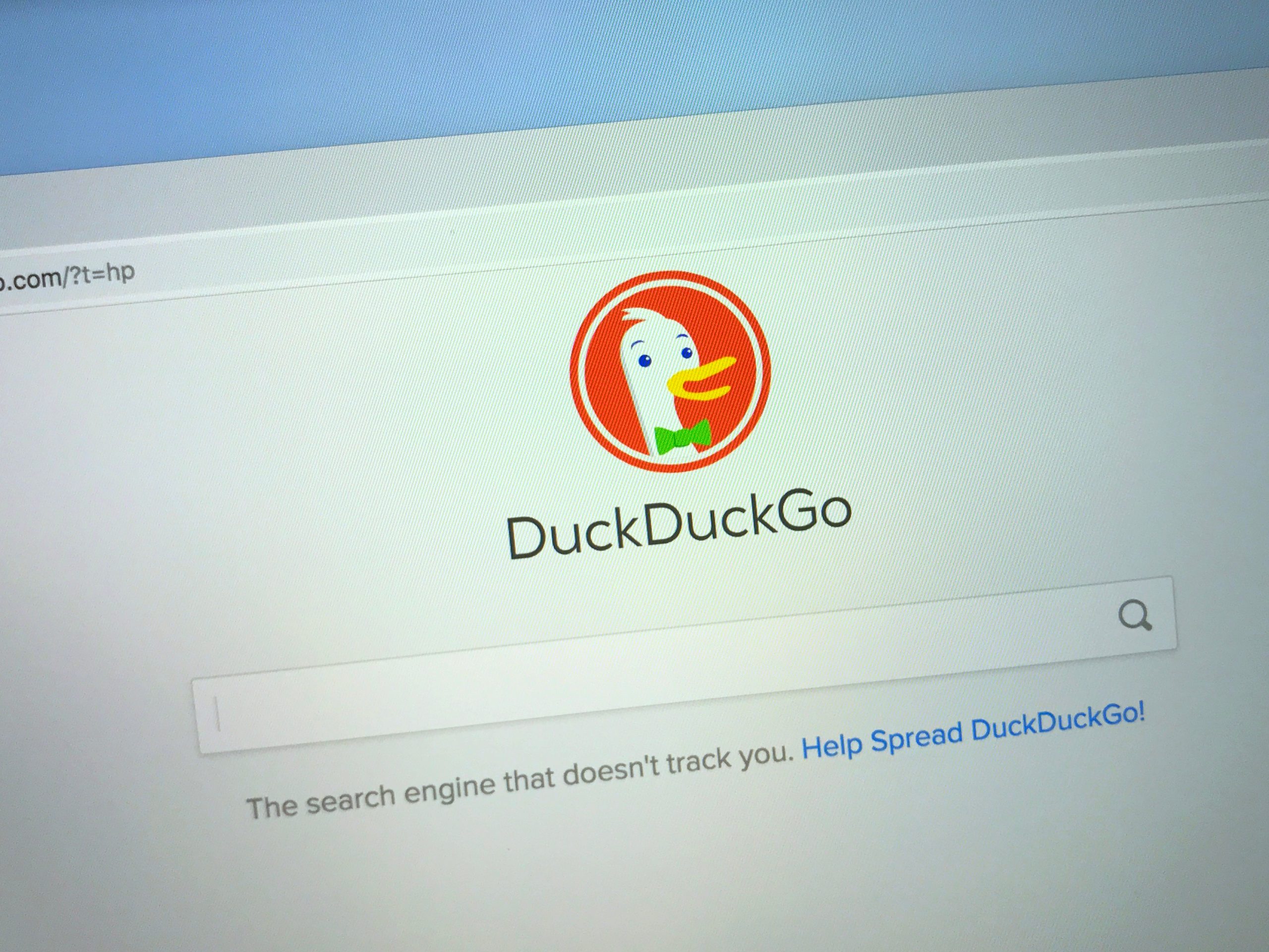 DuckDuckGo webbläsartillägg för sökning