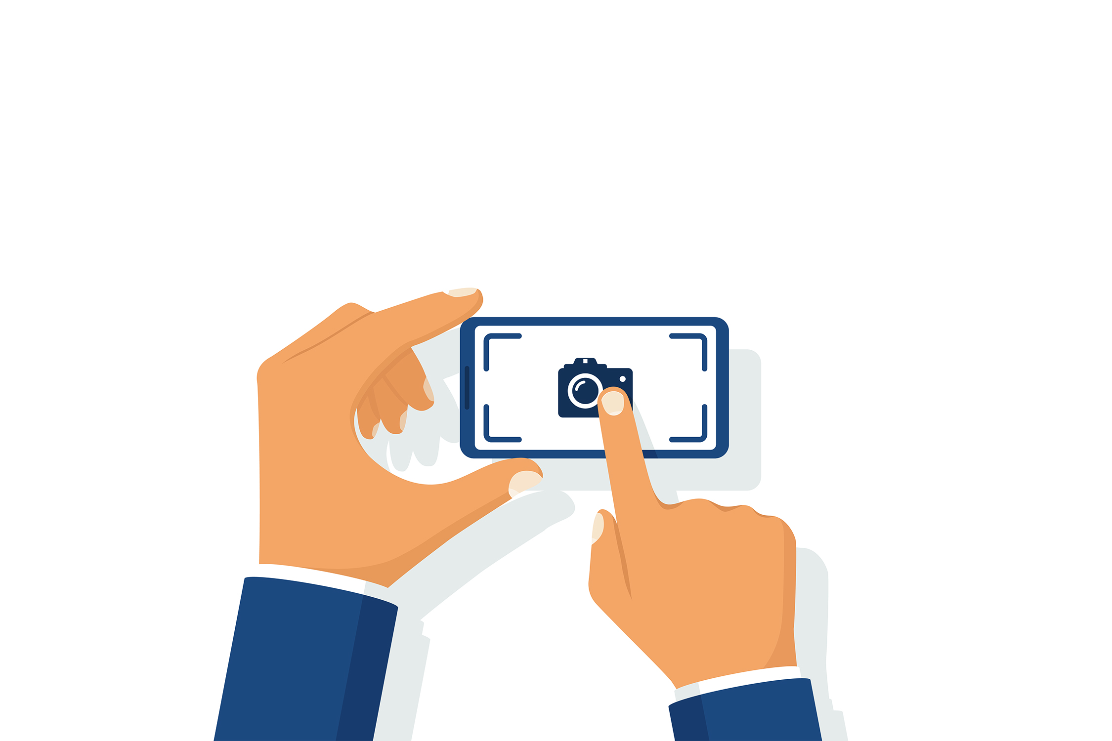 optag skærm på mobiltelefon