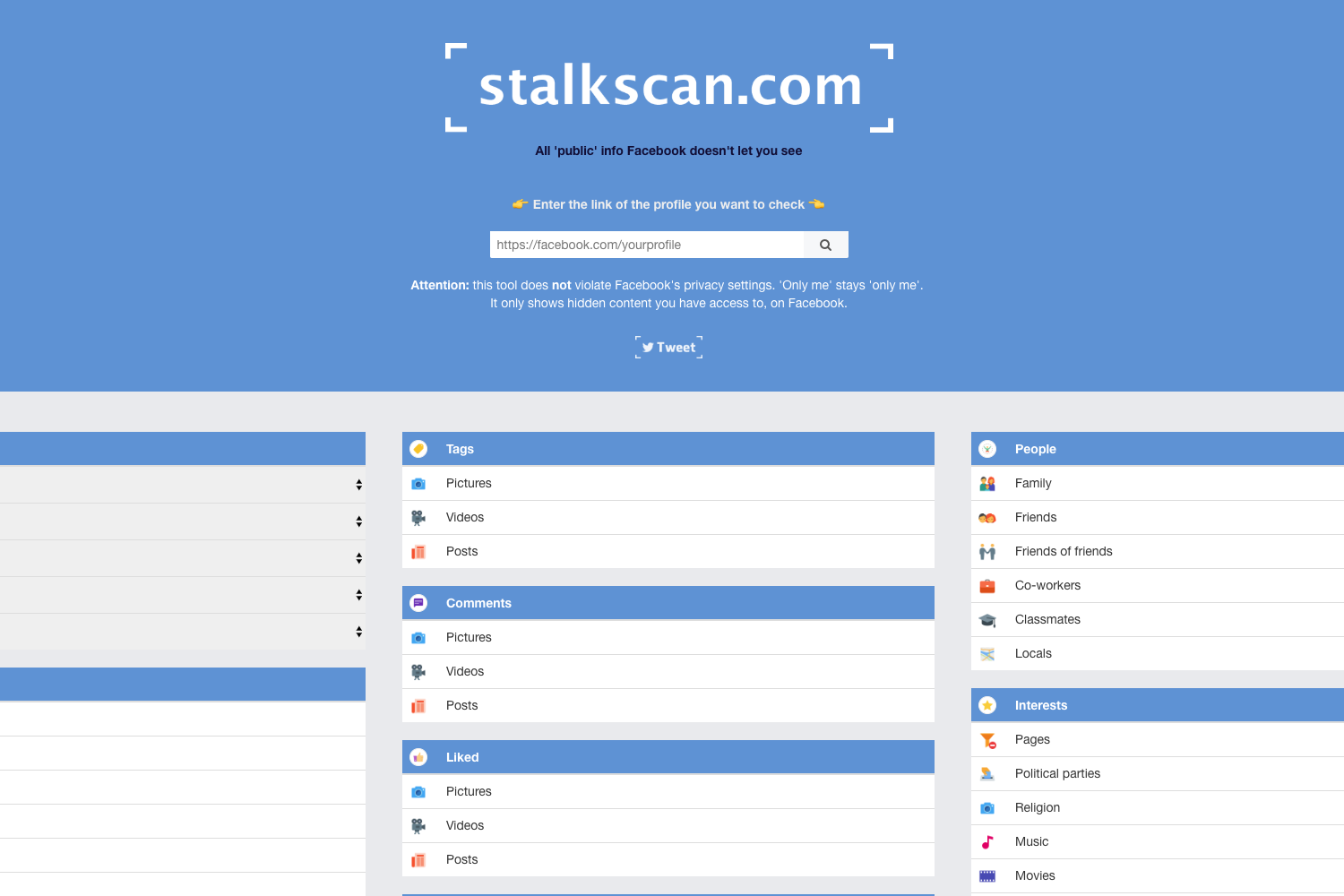 Stalkscan – så mye av Facebook-profilen din er synlig