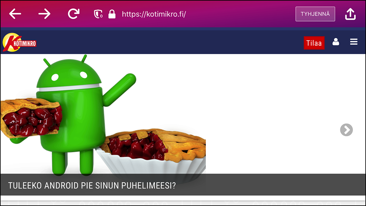 Mozilla Firefox Focus toimii Androidissa ja iOSissa