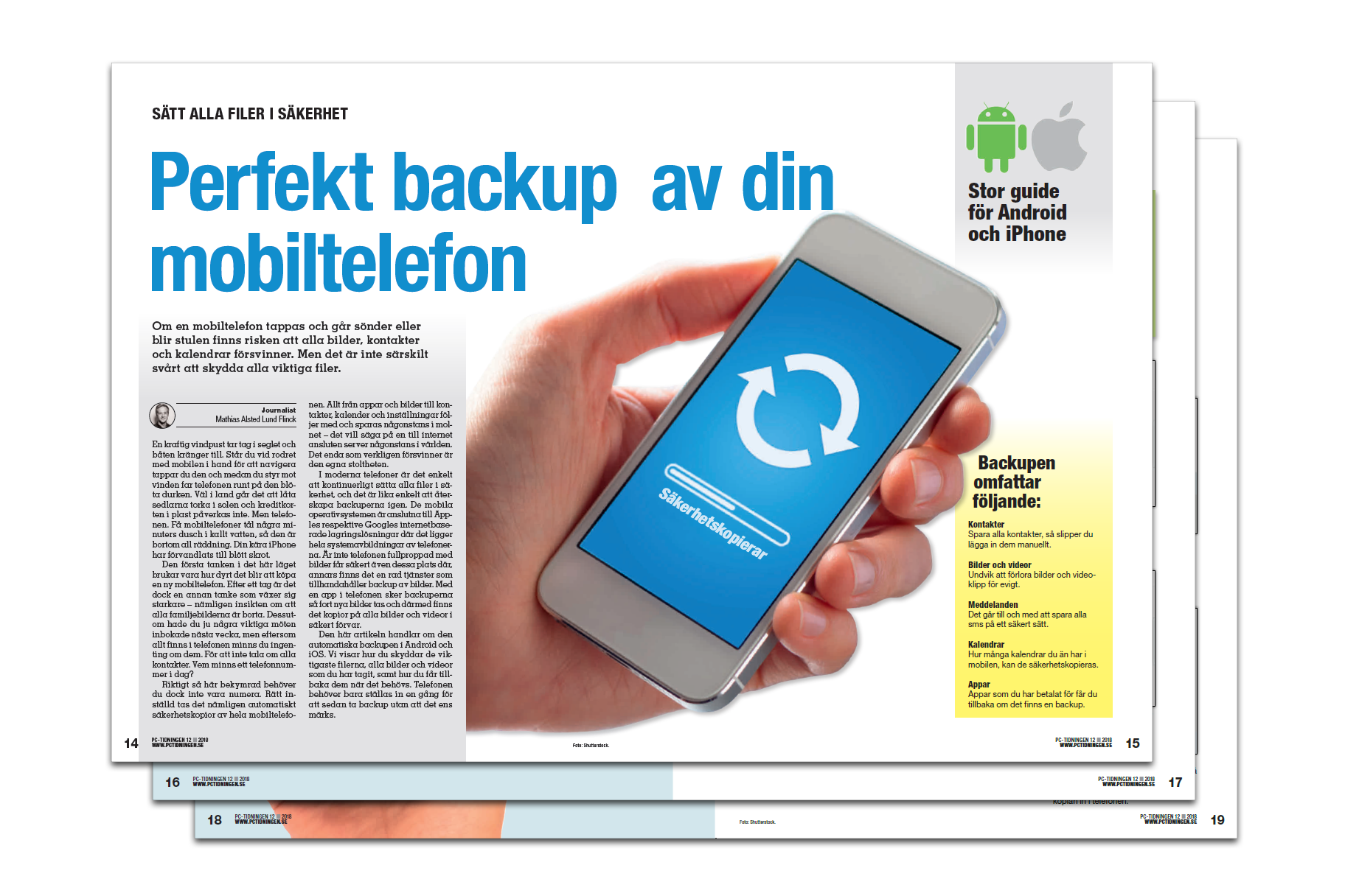 Guide till hur du säkerhetskopierar din smartmobil