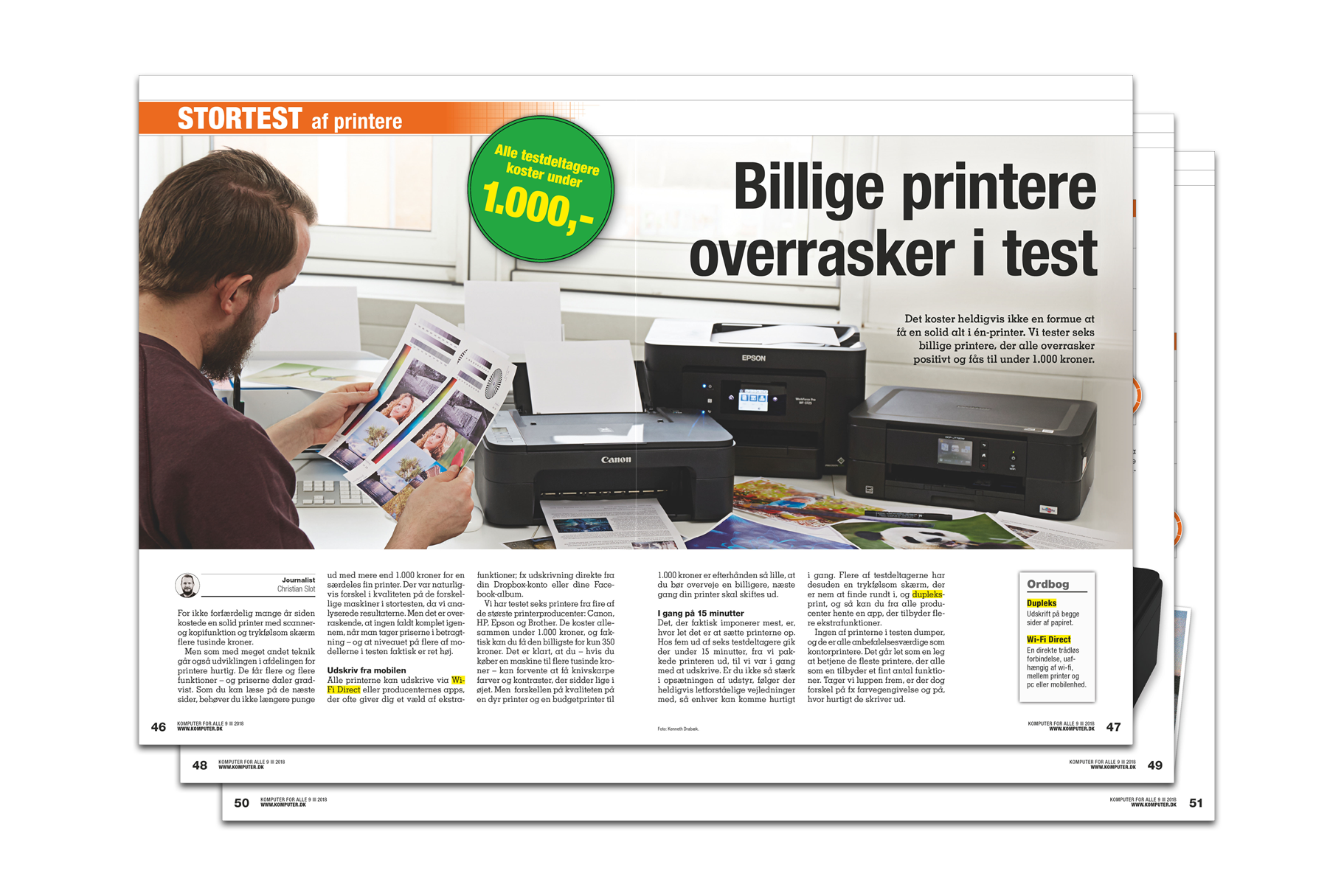 Stortest af billige multifunktionsprintere til under 1.000 kr