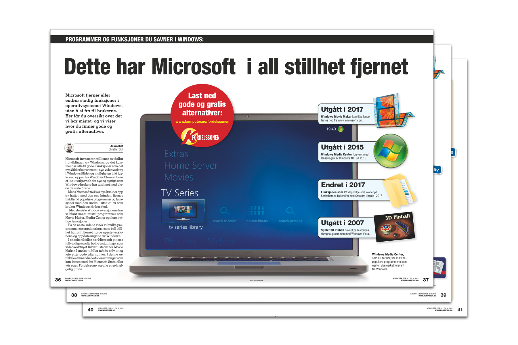Se hva Microsoft i all stillhet har fjernet