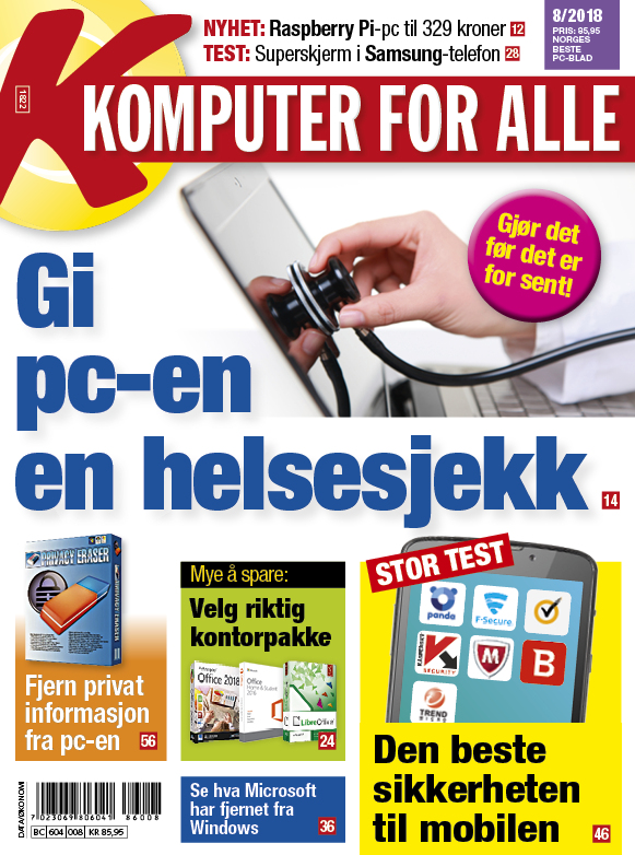 Gi pc-en en helsesjekk