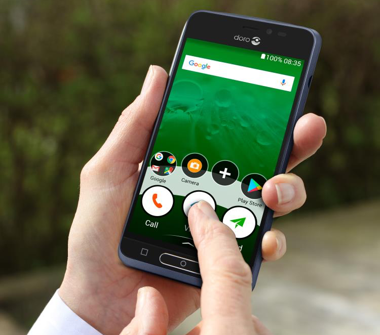 Doro mobil til ældre mennesker