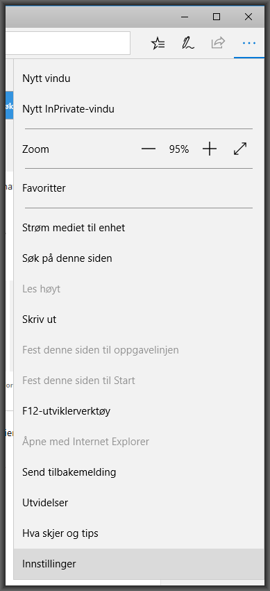 Lagre nedlastede filer i Microsoft Edge 1