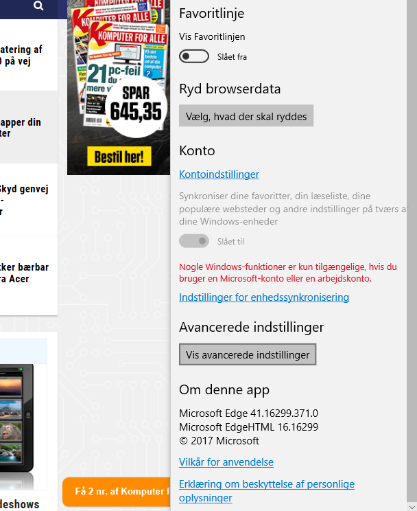 Gem hentede filer i Microsoft Edge 2
