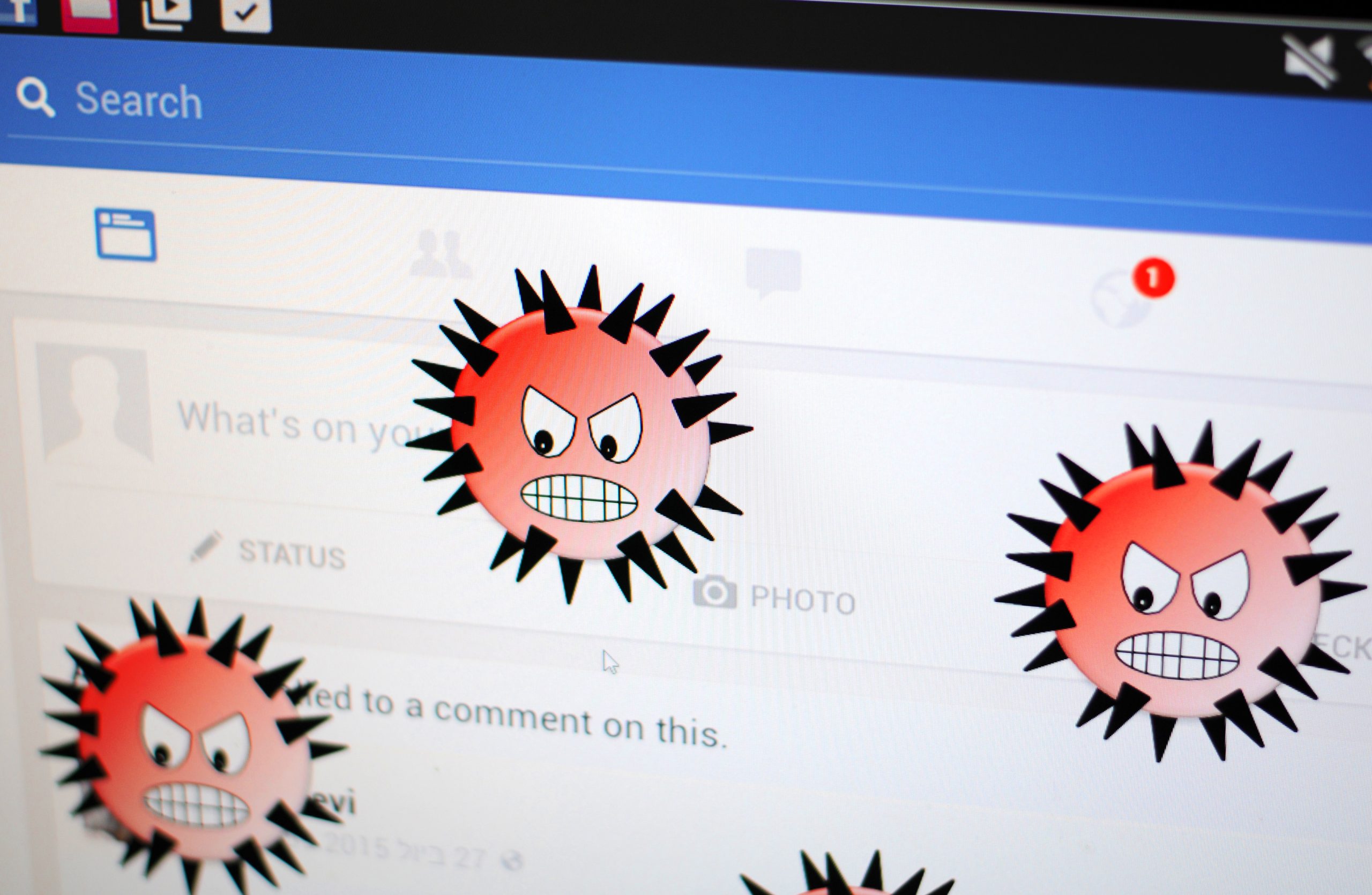 Der florerer en ny virus på Facebook i øjeblikket