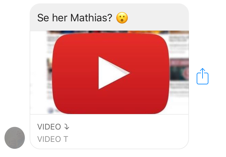 Messenger-virussen ser således ud, og du bør lade være med at klikke på den, hvis du modtager den fra en af dine venner.