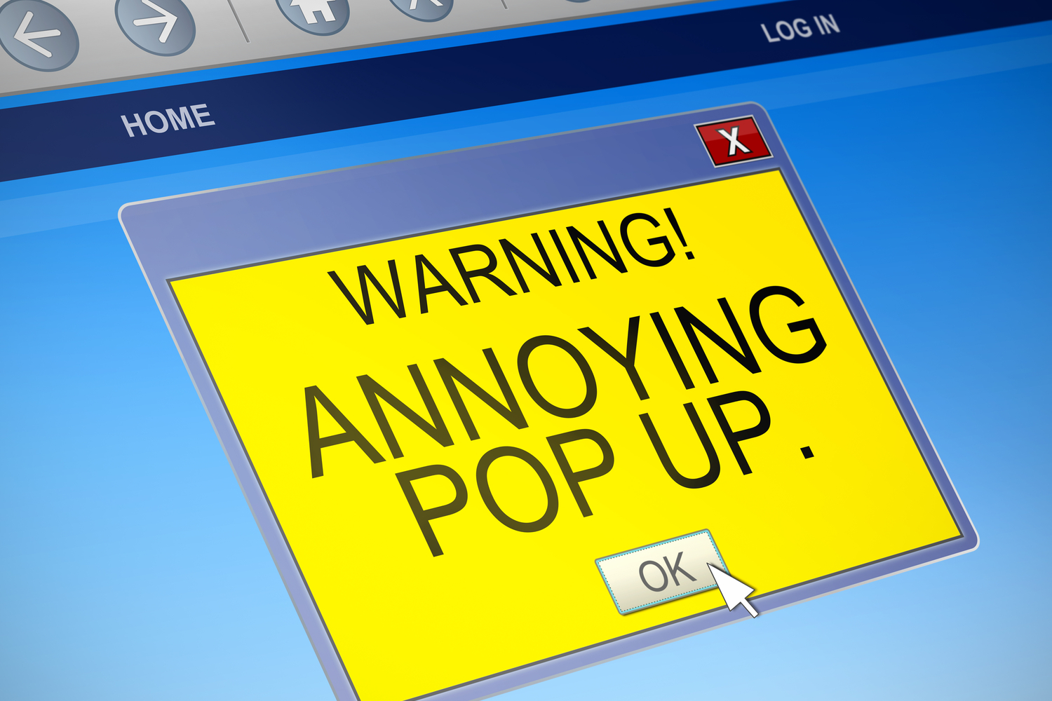 Stop irriterende pop op reklamer med Google Chrome