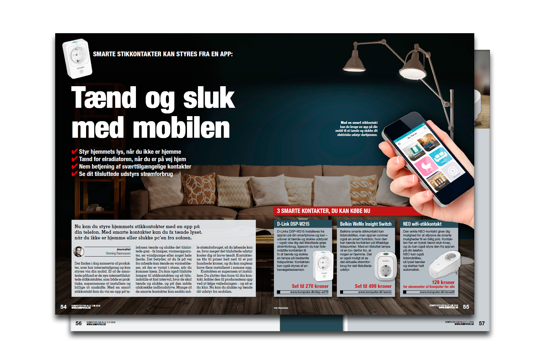 Komputer for alle ser nærmere på Smart home.