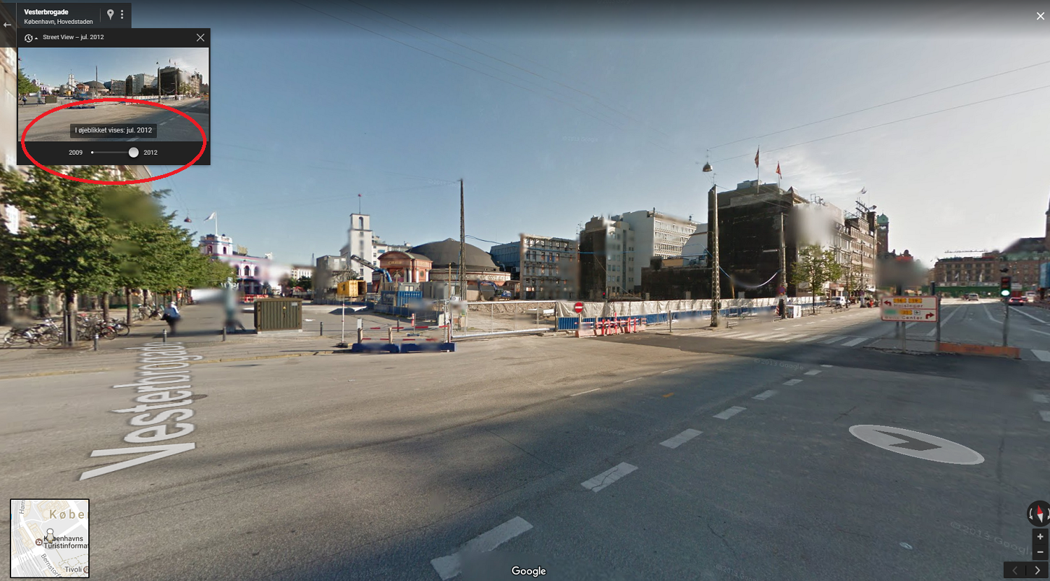 København i Google Maps