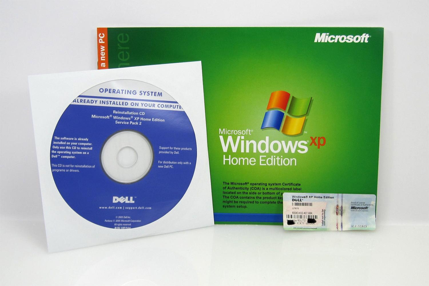 Windows XP:n asennus-cd