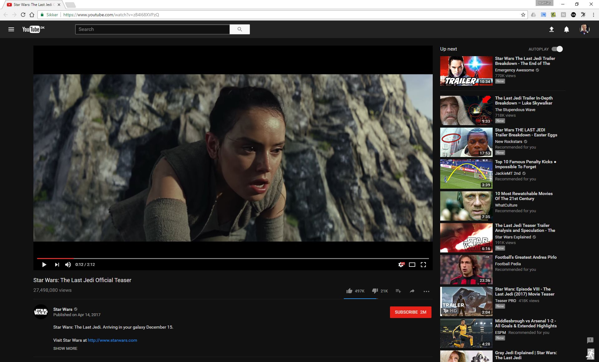 Nå kan du få mørk bakgrunn på YouTube