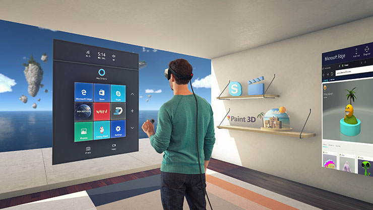 Mixed reality i Microsoft Windows 10 creators update