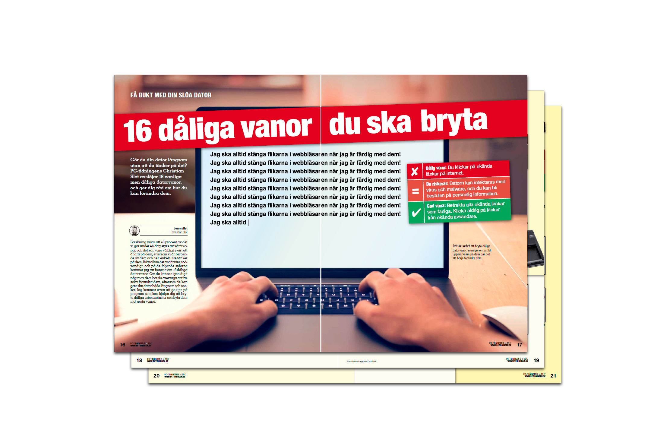 16 dåliga vanor du ska sluta med