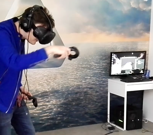 Virtual reality Vive MWC2016