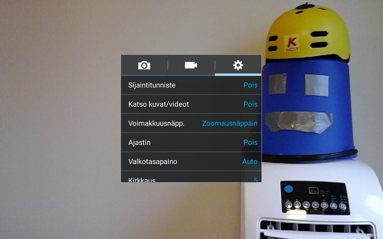 Kamera-asetukset-Android