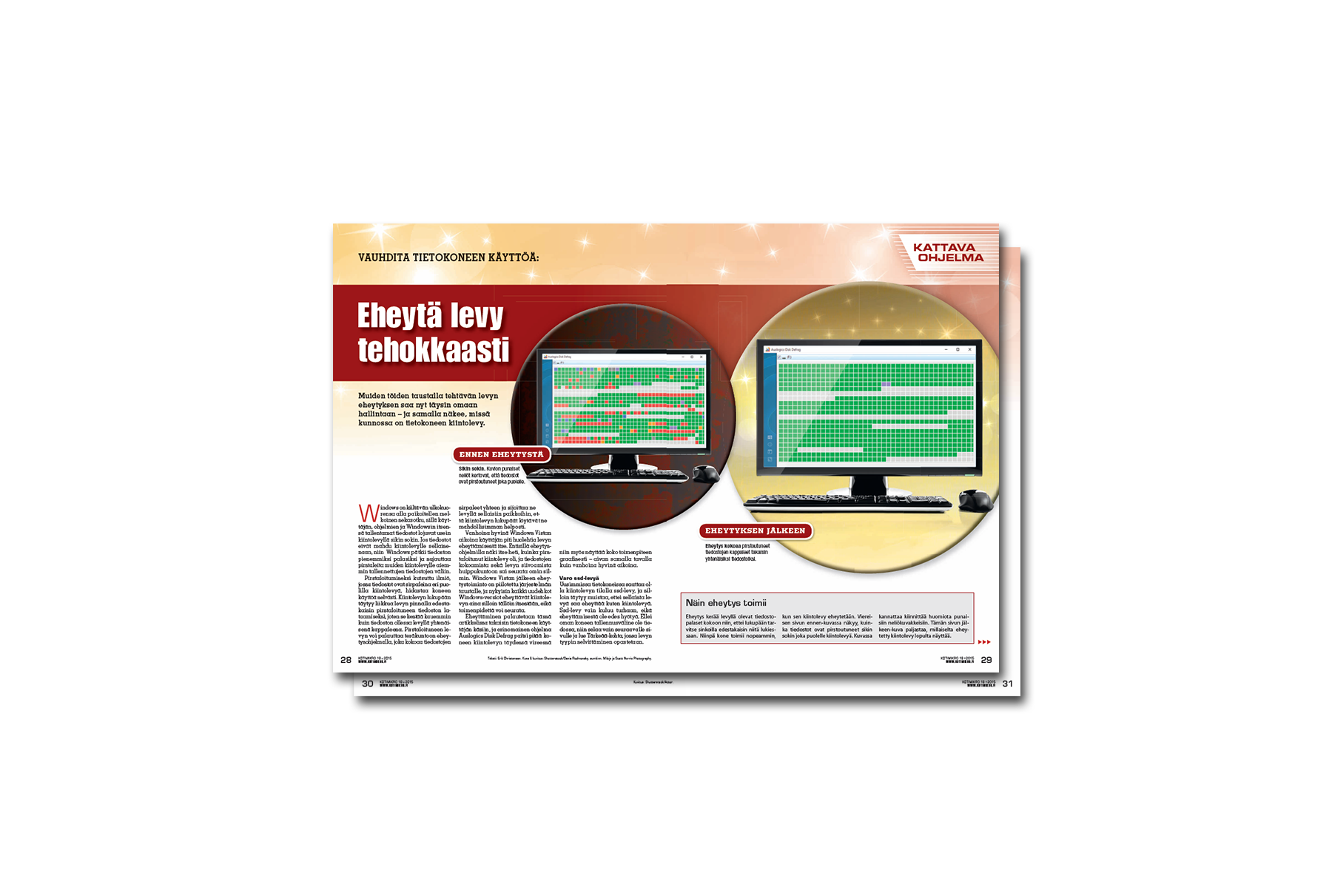 Defragmentering komfi 182015