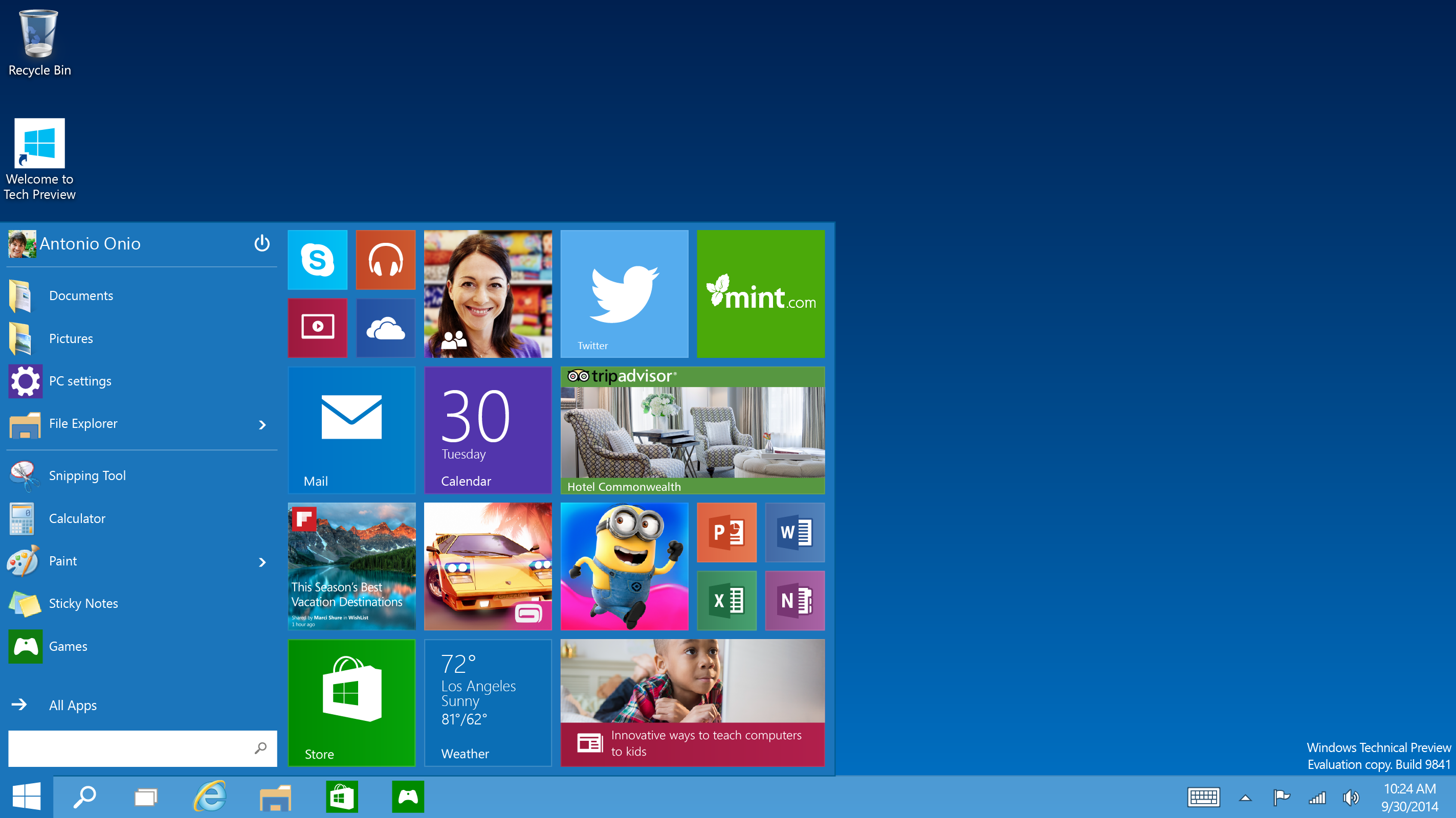 Windows10startmenu