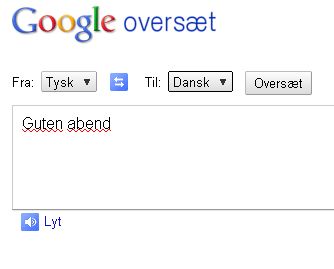 Google Oversæt
