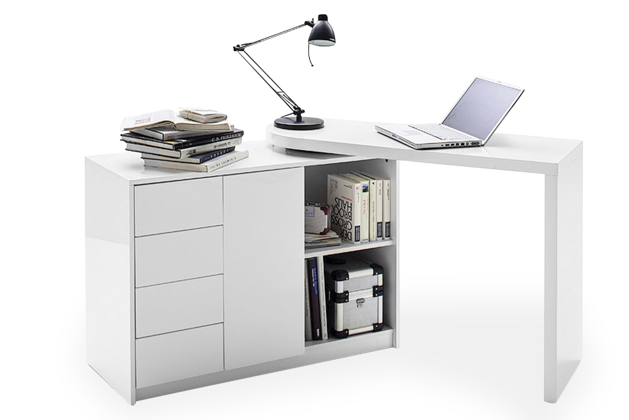 En arbetshörna som smälter in