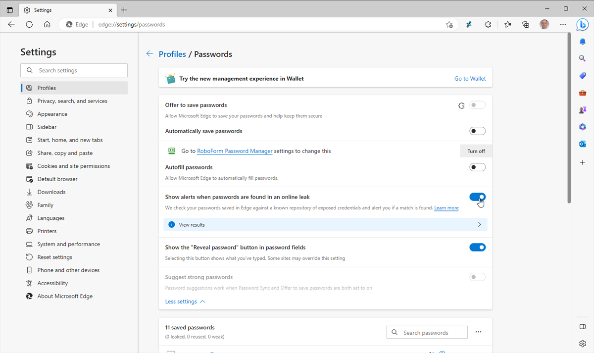 Der er fyldt godt med punkter på i Edge-browserens indstillingsmenu, så det er ikke altid lige let at finde en bestemt indstilling.