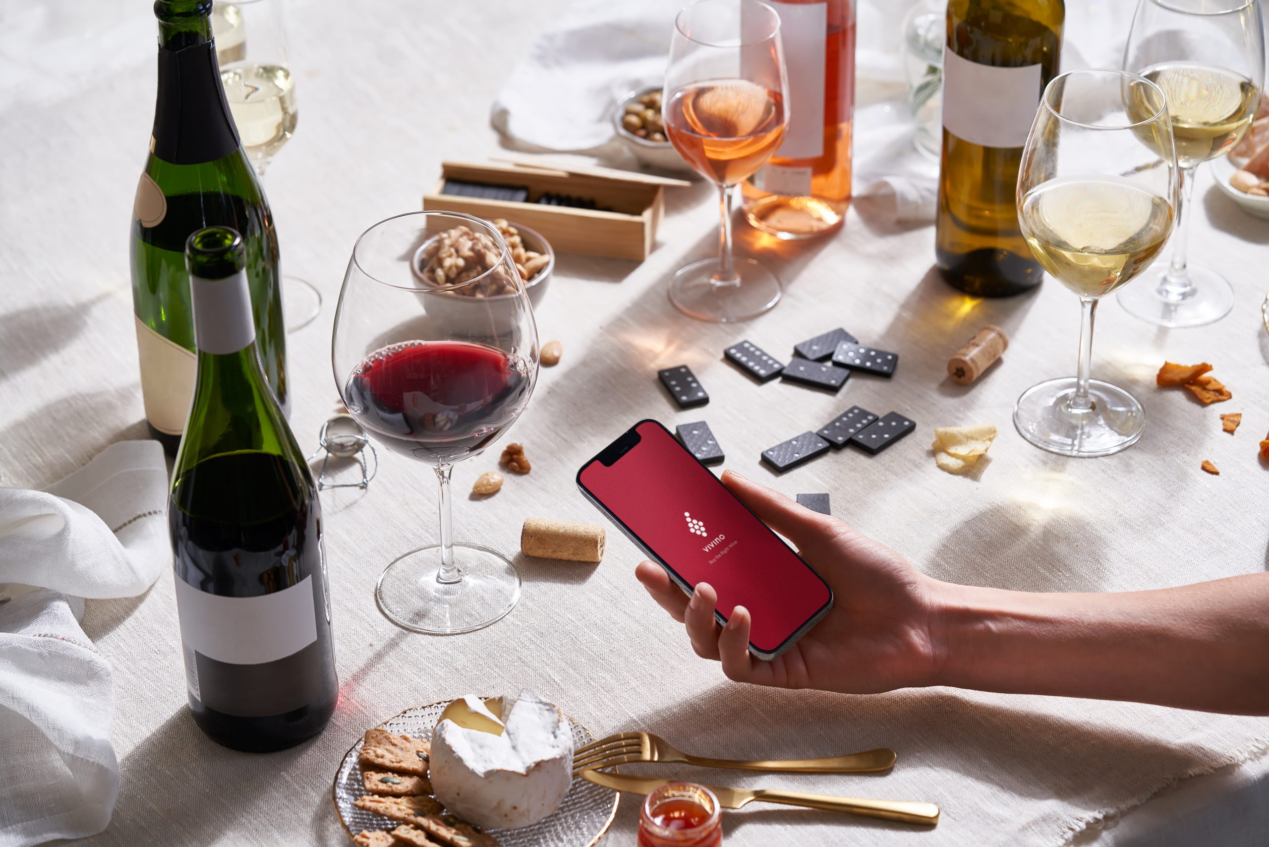 Scanna vin med Vivino app