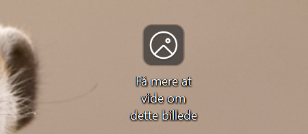 Ikon som berättar mer om bakgrundsbilden
