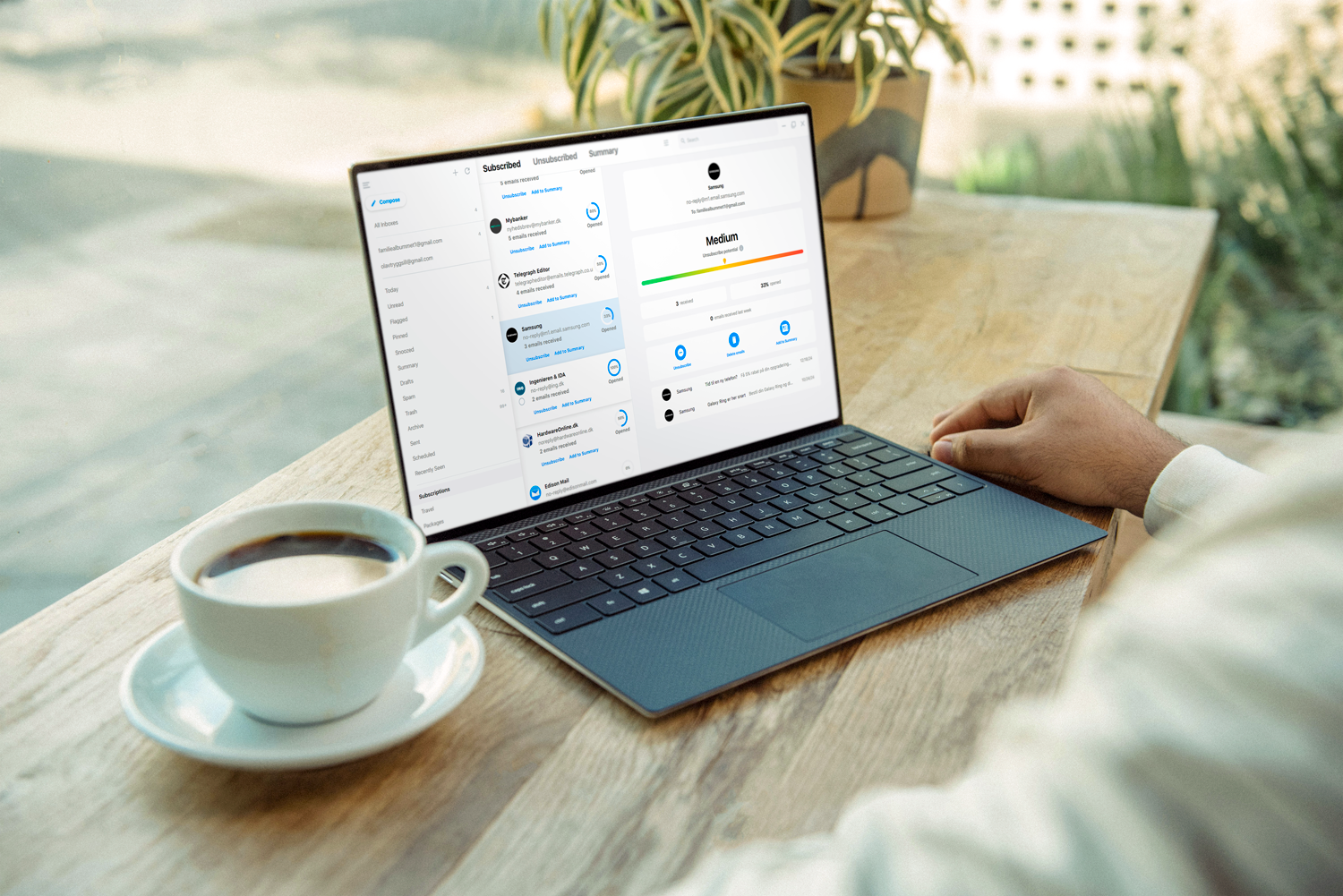 Du kan samle alle dine e-mailkonti med Edison mail