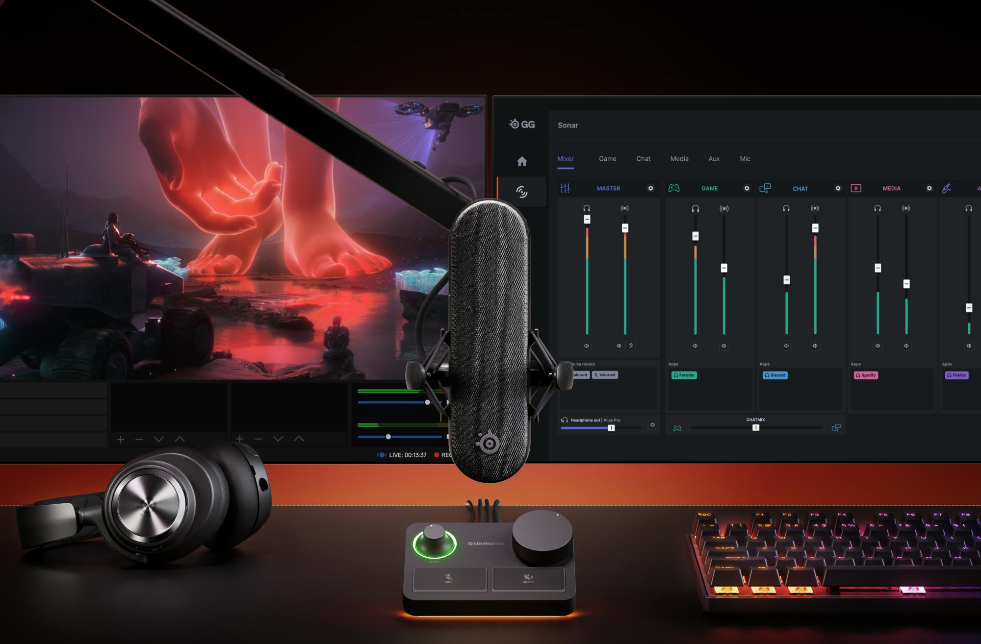 SteelSeries Alias Pro