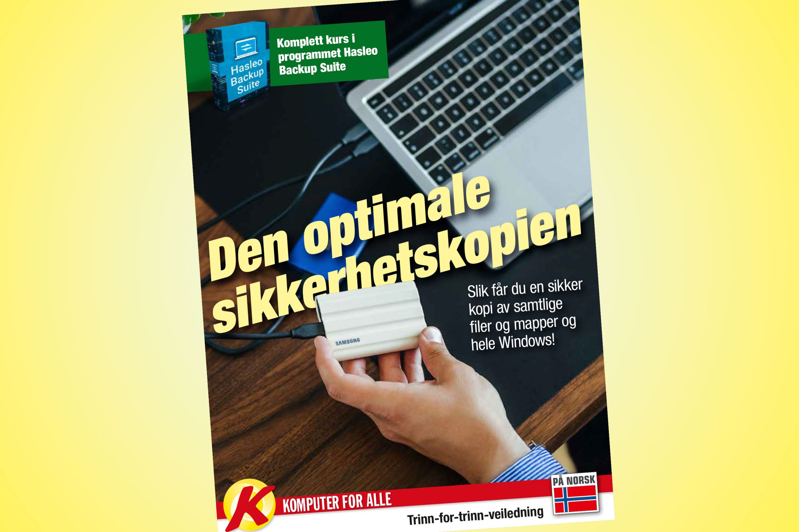 E-bok den optimale sikkerhetskopien