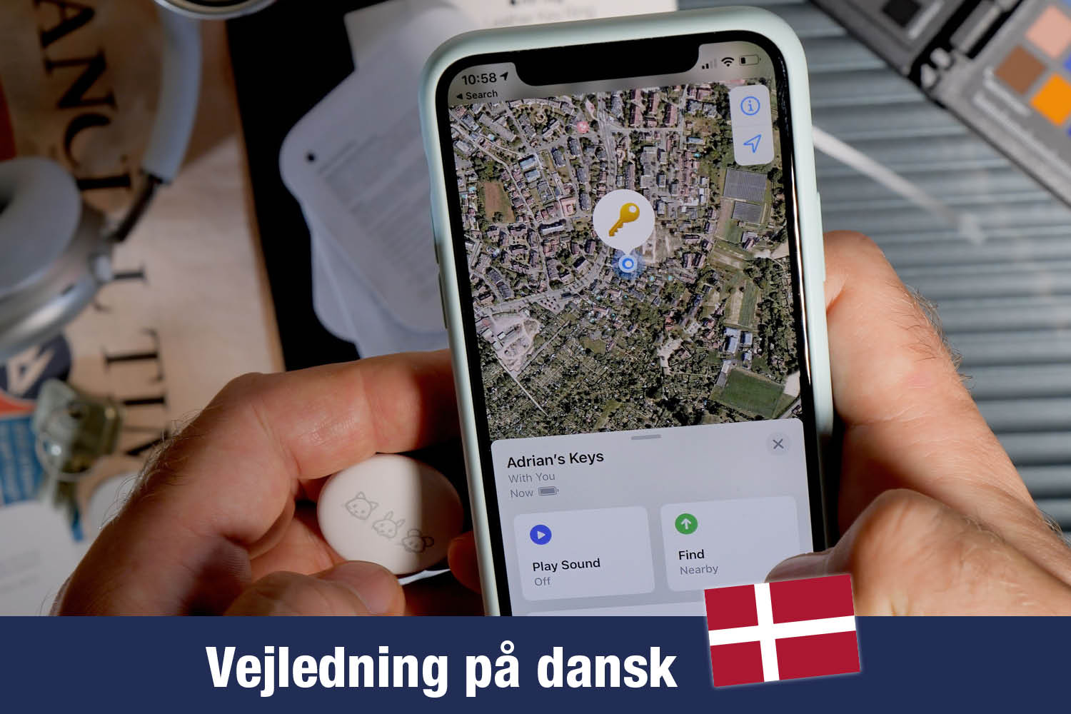 Vi viser dig, hvordan du nemt opsætter sporing af dit udstyr og finder frem til det igen, hvis det skulle blive stjålet eller glemt.