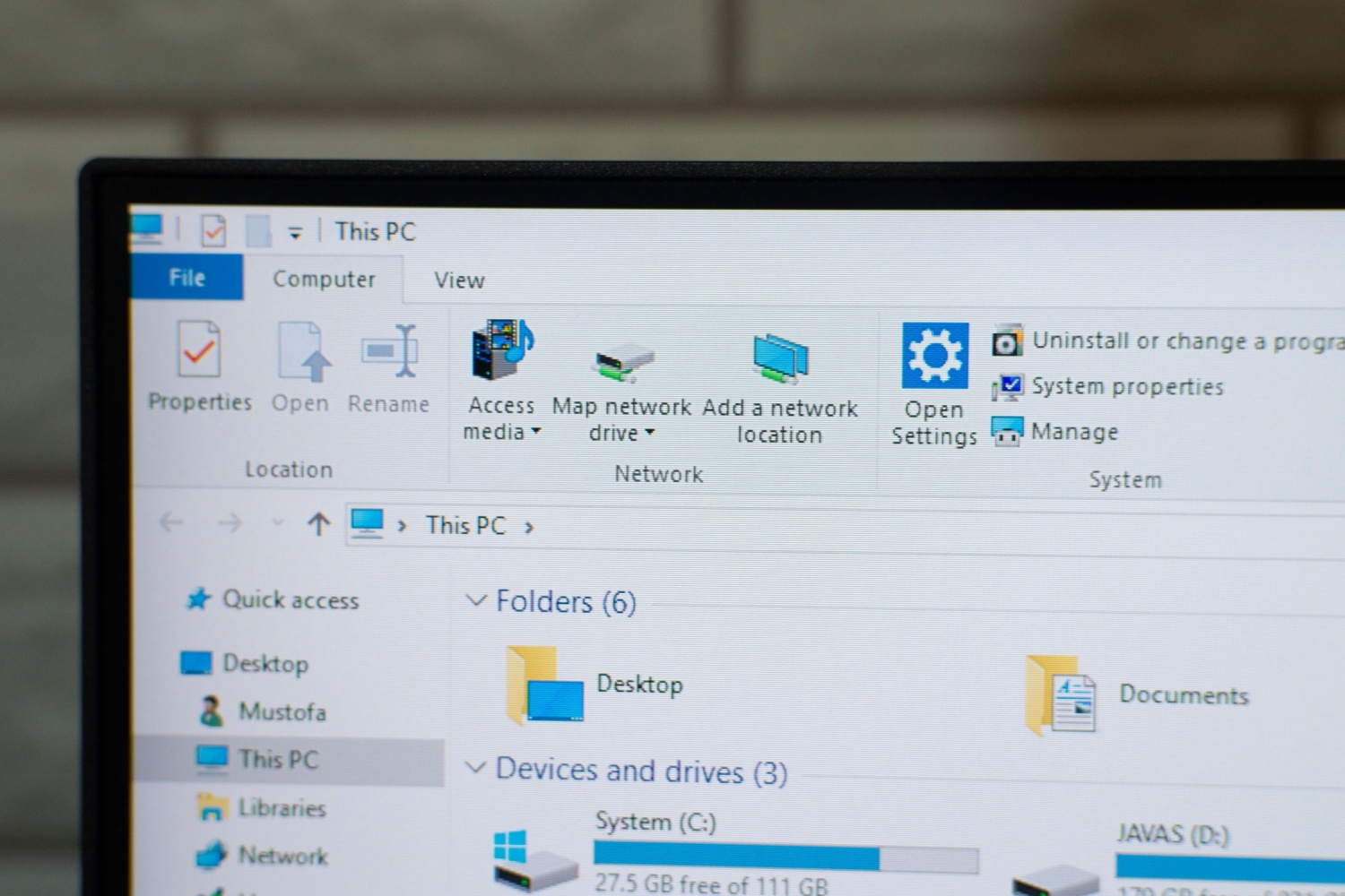 Windows Filutforsker