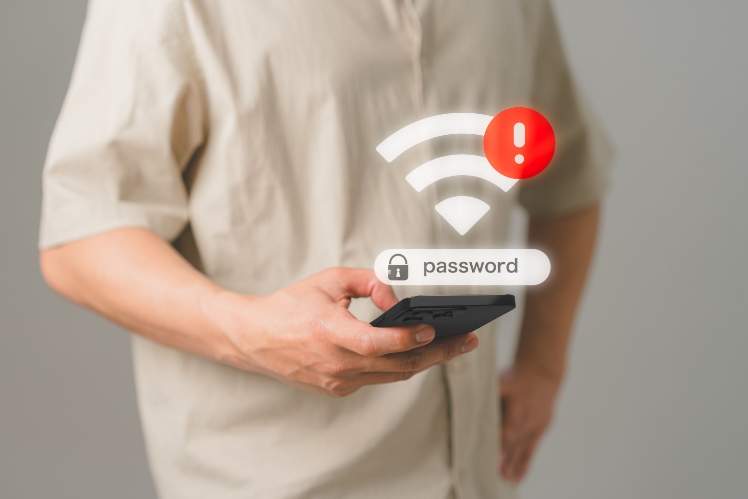 Del koden til wifi via telefonen