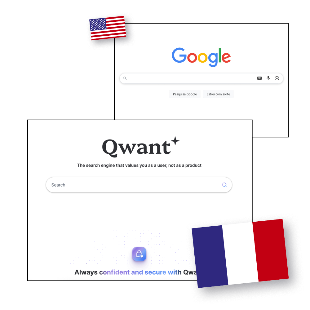 De flesta använder: Google har nästan blivit synonymt med att söka på nätet, men det finns alternativ. Alternativ: Qwant lovar att de inte samlar in och säljer användarnas data. Prova det på qwant.com