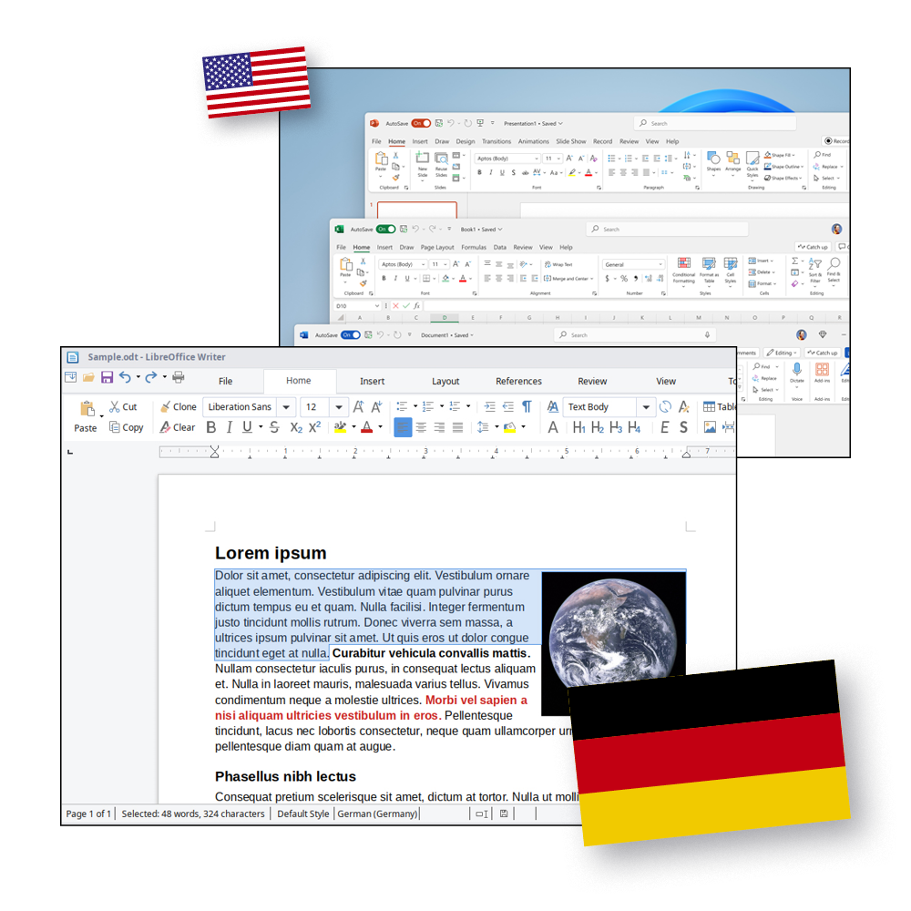 De flesta använder: Office 365 är det självklara valet för många användare, men du behöver inte Microsofts lösning. Alternativ: LibreOffice är ett europeiskt utvecklat kontorspaket som innehåller alternativ till alla program i Microsofts kontorspaket. Du hittar det på pctidningen.se/2515