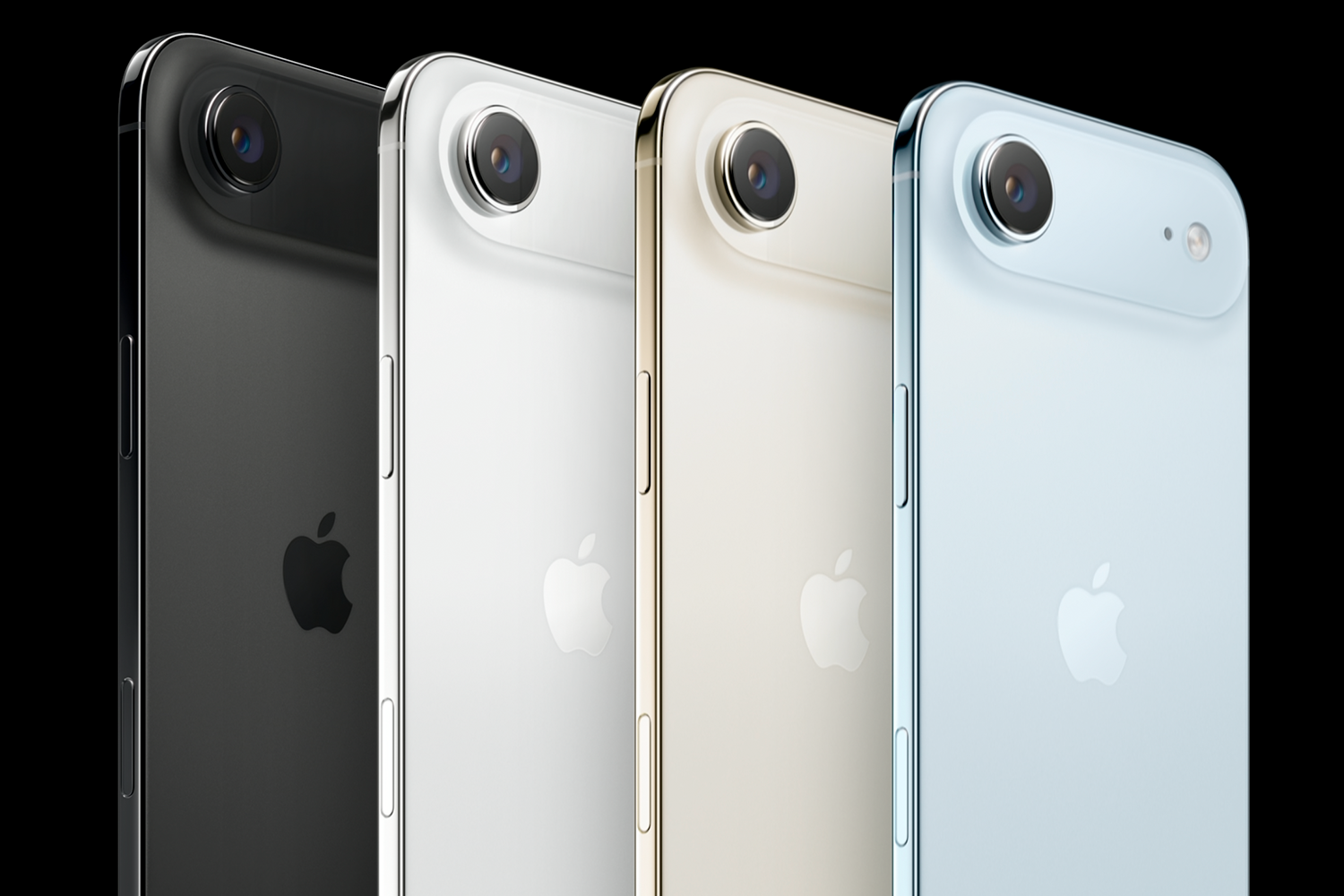 iPhone air i fire farver