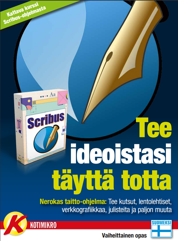 Ilmainen julkaisuohjelma Scribus