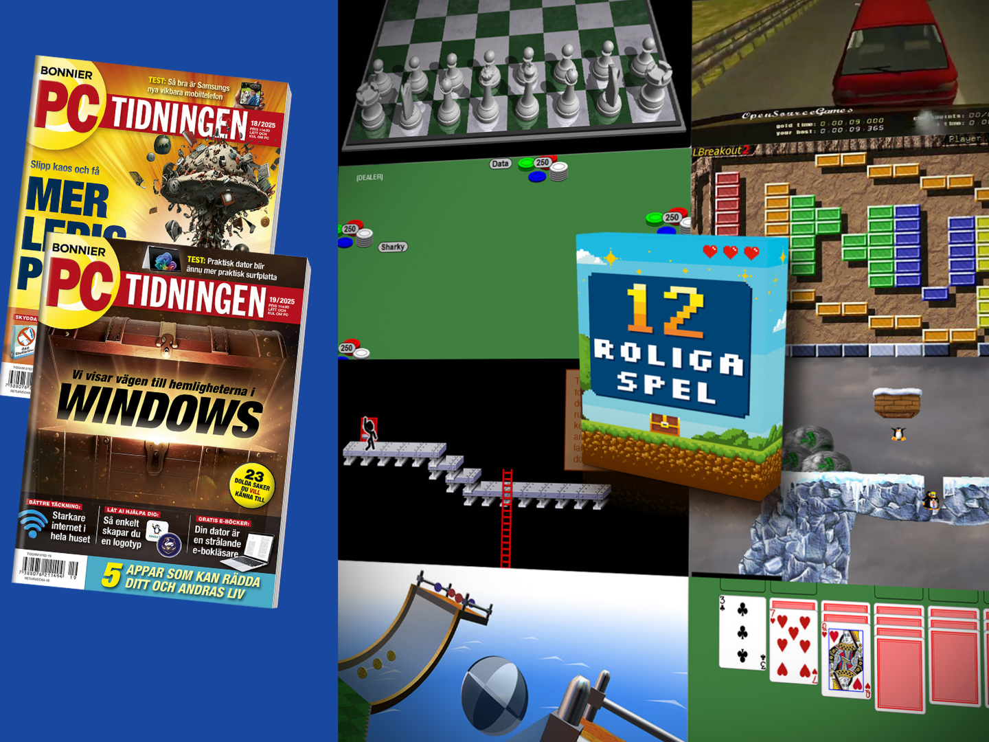 Få ett USB-minne med tolv spel och en kapacitet på 512 gigabyte