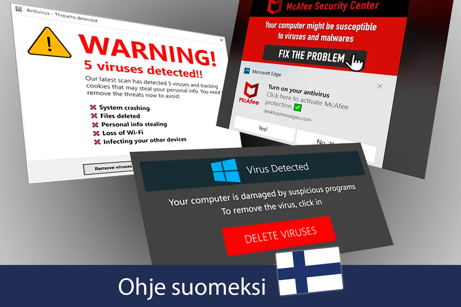 Vältä turhat ponnahdusilmoitukset koneellasi | kotimikro.fi