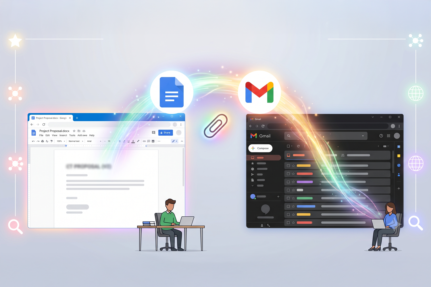 Google Dokumenter Gmail
